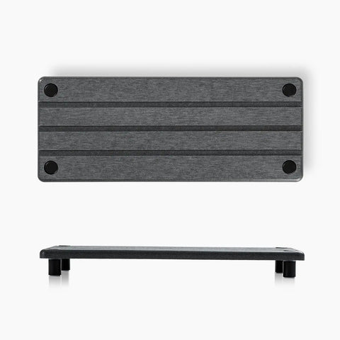 Total Game Changer For Messy Counters, This Fast Drying Diatomite Sink Caddy 10x4 inches, charcoal color, flat stone tray design.