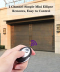 Using Purple Learn Button 315MHz Garage Door Remote Keychain 2 Pack Universal Replacement Compatible With LiftMaster 355LM