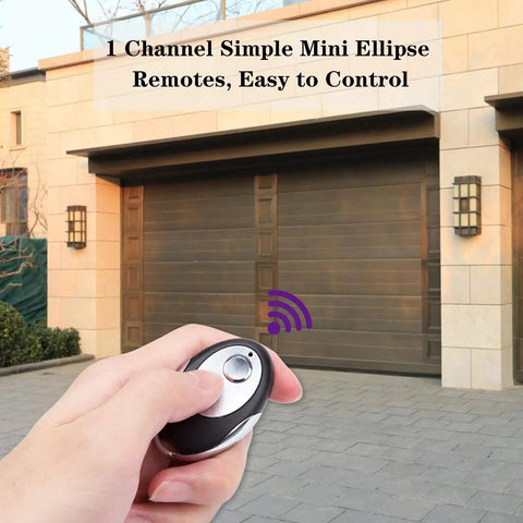 Using Purple Learn Button 315MHz Garage Door Remote Keychain 2 Pack Universal Replacement Compatible With LiftMaster 355LM