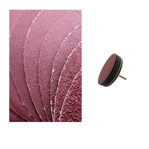 Built Tough Hook Loop Sanding Discs Featuring Premium Aluminium Oxide Paper In 1500 Grit Velcro Backing for heavy-duty sanding pads.