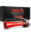 Mini High Pressure Car Cleaning Tool For Interior Detailing with ergonomic design, shown with box.
