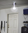 E26 Light Socket To Plug Adapter Converts Socket Into Grounded Three Prong Outlet While Keeping Bulb Holder Two In One