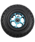 8 Inch Pneumatic Off Road Tire 200x50 For Electric Skateboard And Scooter With Beefy Aluminum Alloy Hub And Rubber Tread 8mm Or 10mm Axle Hole Blue Hub All Terrain Wheel