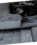 Heavy Duty Retractable Locking Pin Indexing Plunger Spring Loaded With Knurled Handle and L Shaped Mount on engine component