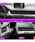 Car Air Vent Clip Repair Kit For Audi Q7 2016 2017 2018 2019 Compatible Vent Tab Clips Durable Replacement For Better Airflow And AC Performance Improve AC Cooling And Interior Comfort, 4pcs