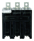 Front view of BAB3060H Bolt On Mount Industrial Miniature Circuit Breaker 3 Pole 60 Amp 240 Volt AC Quicklag Shop Floor Ready