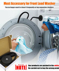 Magnetic Front Load Washer Door Prop With Flexible Hose Removable Door Stopper Keeps Door Propped Open