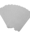 10 Piece Microwave Mica Sheets Set For Replacement Mica Plates Heat Resistant Insulation Debris Protection Waveguide Cover