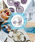 Epoxy Resin 1 Gallon Kit Crystal Clear Self Leveling Bubble Free Anti Yellowing Easy Mix 1 to 1 with art and jewelry projects