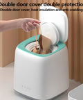 Portable Washing Machine For Clothes And Underwear Smart Wash Technology Ultra Quiet Spin Washer Dryer Combo with dual door protection.
