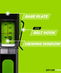 Top View Internal Reading Precision Retractable Measuring Tape Inches With Magnetic Tip And Lock featuring new belt hook