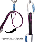 18mm Nylon Climbing Sling Runner Delivers 23 KN Strength CE2008 EN566 Certified Rock Climbing Webbing Strap for Outdoor Use
