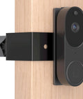 Anti-Theft Doorbell Camera Mount For Orbitell Video Doorbell, No-Brainer Anti-Blocks Motion Sensor, Adjustable Bracket, Easy Install, Black