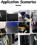 Heavy Duty Silicone Rubber Sheet 55A Hardness 12 x 12 Inch One Sixteenth Inch Thick used in various DIY and industrial applications