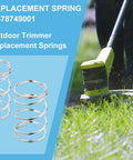 Replacement Trimmer Spool Spring For Ryobi RY29550 RY30530 RY30550 RY30570 Homelite RY30530 RY30550 RY30570 30cc with close-up of silver springs