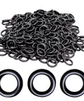 Bass Fishing Wacky Rig O Ring Kit, 200 Silicone Rings for Wacky Rig and Neko Rig, fits 4 to 5 inch Senko finesse soft plastic worms