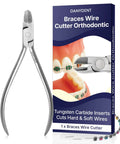 Orthodontic Wire Cutter For Braces With Tungsten Carbide Inserts And Stainless Steel Construction DIY Dental Tool