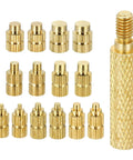 Heat Set Insert Tool With 14 Tips And Soldering Iron Adapter For 3D Printing Plastic Parts M2 To M8 Threaded Inserts Brass Insert Nuts