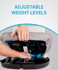 Adjustable weight levels on Portable Lift Assist Cushion For Elderly And Seniors Non Electric Memory Foam Seat Booster Aid.