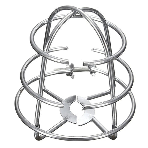 Tough As Nails Automatic Fire Sprinkler Head Machined From Solid Brass Secured By Reinforced Steel Guard Cage, protective cage view