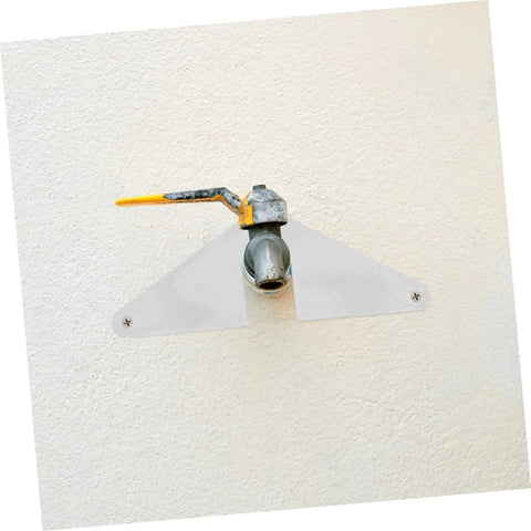 Faucet Mounting Plate With Wall Mount Bracket For RVs Campers And Homes Durable Rustproof Clamp Easy Install Stable Water Flow Control