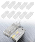10 Piece Drill Bit Storage Box Set With Telescopic Twist Case Countersink Bits Organizer For 7.6mm To 13mm Durable Rectangular Drill Bit Case clear plastic boxes