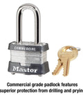 Outdoor Padlock With Key For Gates And Fences Sheds Garages And Tool Boxes Built Tough As Nails With Hardened Steel Shackle