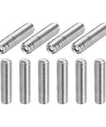 10 Pcs M8-1.25 x 35Mm Grub Screws 304 Stainless Steel Cup Point Allen Head Screws Internal Hex Socket Drive