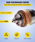 High performance 60W motor for Industrial Conveyor Table 59 By 7.8 Inch Stainless Steel Belt System with efficient copper core