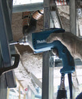 FS2200 2500 RPM Drywall Screwdriver With Lightweight 3.5 lb Design being used for metal stud framing