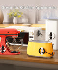 6 Pack Appliance Cord Organizer Set Upgraded Stick On Cord Wrap Holder with Nano Tape on kitchen gadgets
