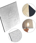 2 Pack Heated Bed Insulation Mats for 3D Printers 220x220x8mm 8.66x8.66x0.3in Self Adhesive Foam Foil