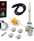 ATV Fuel Valve Petcock Tank Switch Direct Fit Replacement For Honda with components shown