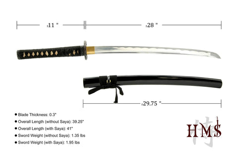 Unsharpened Aluminum Alloy Katana Iaito For Iaido Training With 28 Inch Blade Fuller Groove Audible Swing Geometric Tsuba