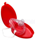 Pocket CPR Mask Kit For Adults And Kids With One Way Valve, Hard Case Resuscitation Kit With Wrist Strap, Gloves, Wipes, And Keychain Face Shield, Latex Free Emergency First Aid Gear