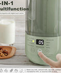 Next Level 40oz Nut Milk Maker Blender Two Pack, 9 in 1 Plant Based Machine with digital touch control for milk options.