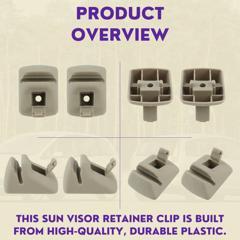 Ford Focus Sun Visor Clip Retainer Replacement Part YS4Z 5404132 AAA Direct Fit For 2000 To 2007 Models on display