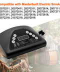 Digital Control Panel Replacement For Electric Smokers Works With 20070211 20070311 20070411 showing LED display