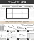 Durable Aluminum Ceiling Curtain Track With Roller Hooks White 9Ft To 12Ft Easy No Fuss Install Smooth Glide For Drapes And Sheer Curtains Rust Resistant And High Quality installation guide showing overlap and ceiling mount steps