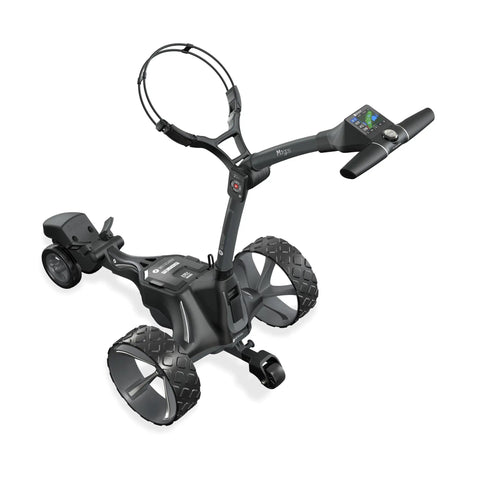 Electric Golf Remote Caddy With Smart Gps Navigation And Touchscreen for Nailing Every Shot, sleek design with touchscreen.