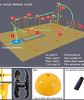 Diagram of Drone Obstacle Course Kit For RC FPV Racing Portable Loop Gate Set For Indoor And Outdoor Practice Pro Grade