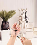 Two Pack Bracelet Helper Tools Set Portable One Handed Jewelry Clasp Helper With Hooks In 7.87 Inch And 6.3 Inch used on wrist