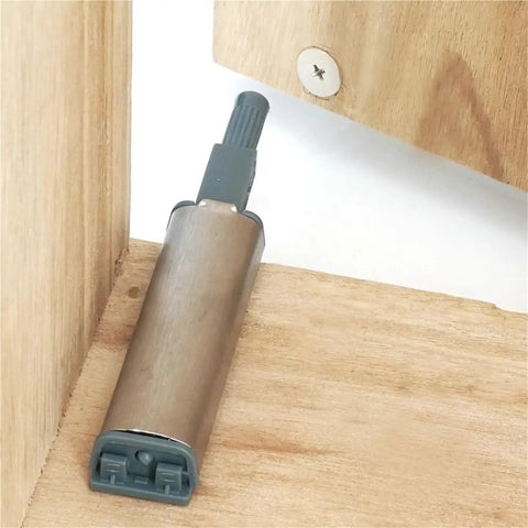 Extra Slick Magnetic Touch Latch For Cabinets And Doors No Handle Open With A Simple Tap Stainless Steel Damper Buffer Hardware