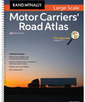 Large-Scale Motor Carriers Road Atlas For Truckers With 37 Percent Bigger Maps, Extra Large Type, Laminated And Stain-Resistant Pages, Tough Spiral Bind, 324 Pages Of State Routes And Comprehensive Coverage, spiral-bound cover