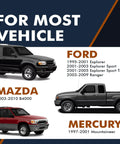 Ford Explorer, Mazda B4000, Mercury Mountaineer vehicle compatibility chart for Front Wheel Hub Bearing Assembly Replacement For Ford Explorer Sport Trac 2001 2005 4WD Not Coated Compatible With Ford Explorer 2001 2005 And Ranger 2003 2008 4WD.