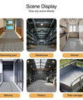 Heavy Duty Cuttable Non Slip Electrical Insulating Mat Waterproof Rubber Safety Flooring Shock Resistant Workzone Cover in kitchen.