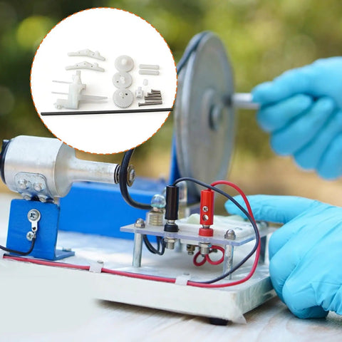 Mini Ornithopter Shaft With Ornithopter Mechanism Kit Components showing gears and assembly in use for precise DIY projects