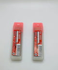 Two units of Red Dot Stainless Steel Snap Blades Case Of 2, 50 Blades Per Unit, Heavy Duty Replacement Blades, on a white background.