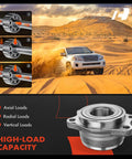 Two Pack Rear Wheel Bearing And Hub Assembly For Subaru Outback 2000-2004, Legacy 2000-2004, And Baja 2003-2006 shown in desert use