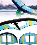 Inflatable Surf Wing For Kitesurfing And Windsurfing 4 5 6 Sqm Wind Wings With Window Foil Kite For Adults And Beginners Water Play Outdoor Fun Lightweight Durable And Safe